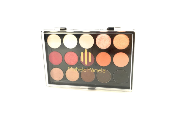 Paleta de Sombras Michele Pâmela - 15 cores